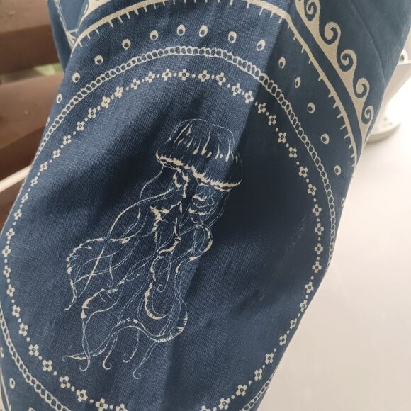 Alemais Oceane Mini Dress Navy - Picture 9 of 12